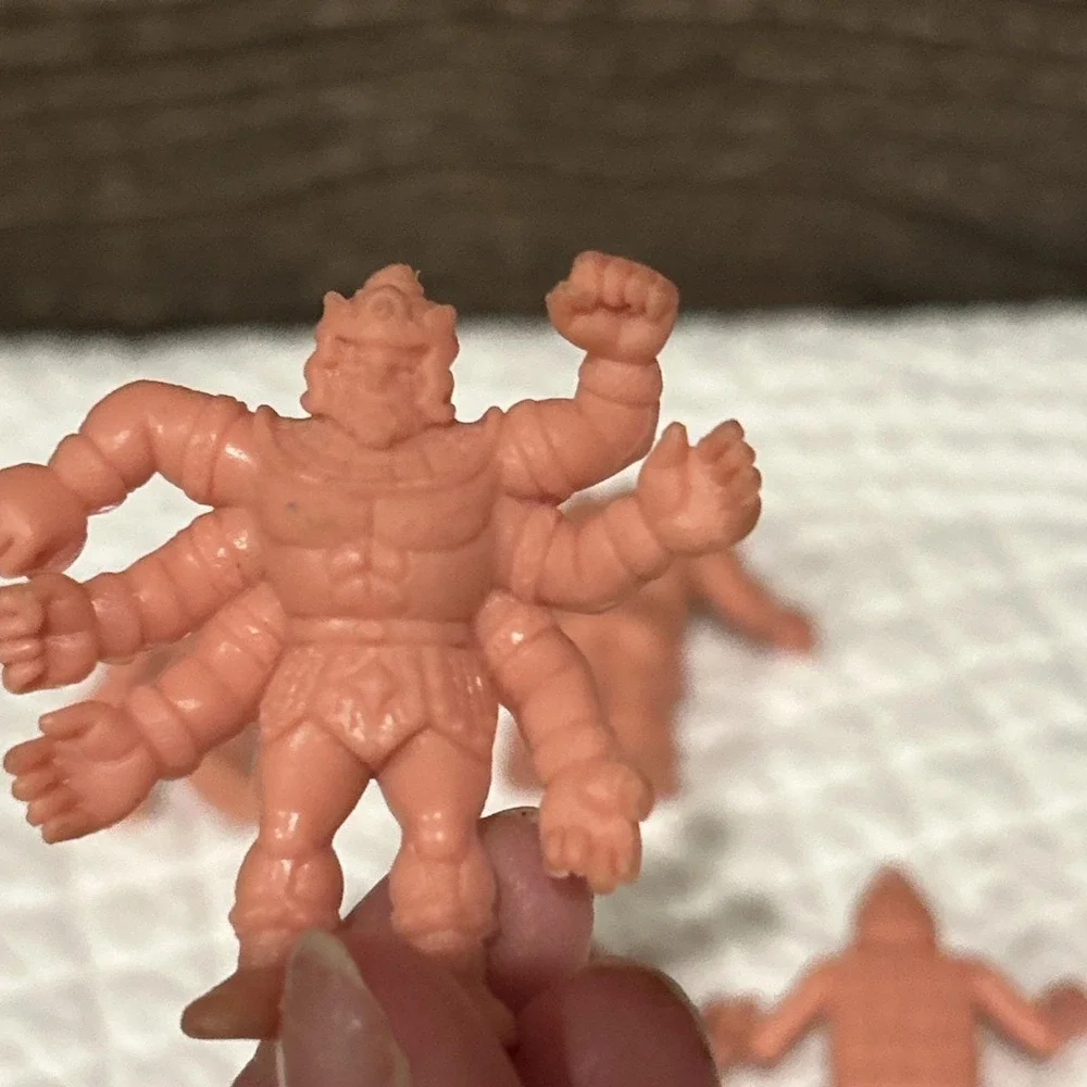 Kinkeshi Muscle Men‎ Rare Kinnikuman Bandai Soft Rubber Japan VTG